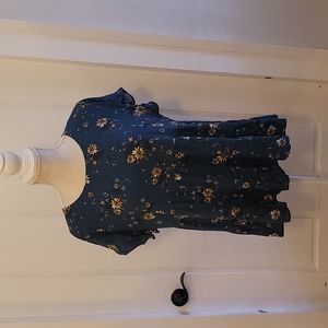 Maurices Babydoll Top size large NWOT